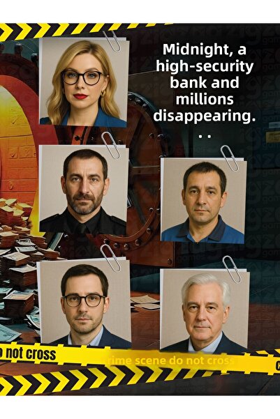 mysterious cases Detective Case Solving Game | Heist in the Bank | Find the Thief