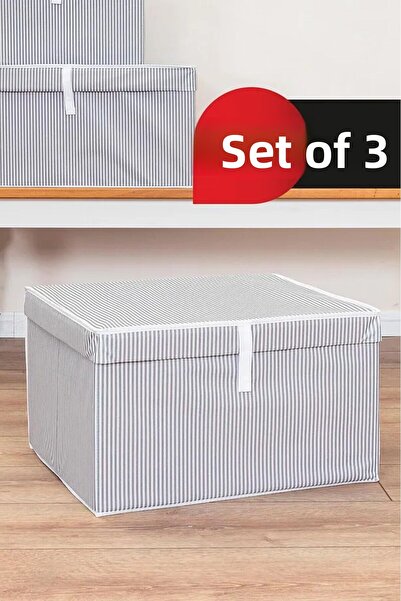 Tex Republic (3 Pcs) Multi-Purpose Box Maxi Size Interlining 50*40*30 cm