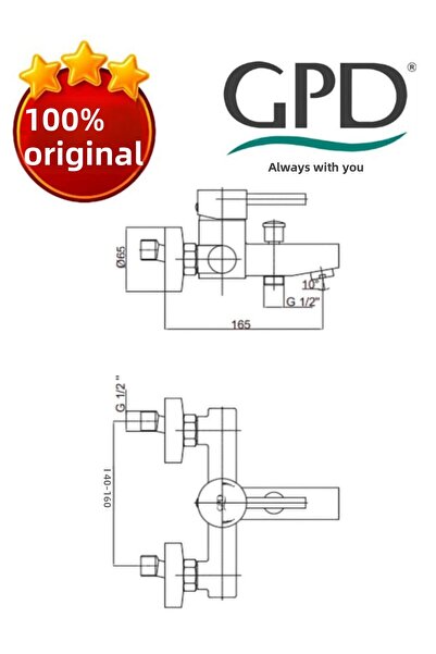GPD Adnoss Espina Mbb70 Bathroom Faucet (Service Guaranteed)