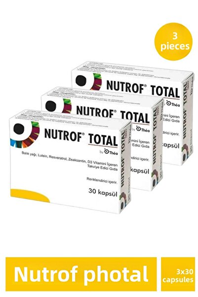 ASFSTORE نيتروف توتال 30 كبسولة 3 قطع