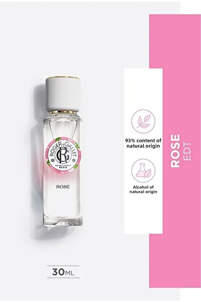 Roger&Gallet Rose Natural Rose Oil and Italian Tangerine Extract Floral Perfu...