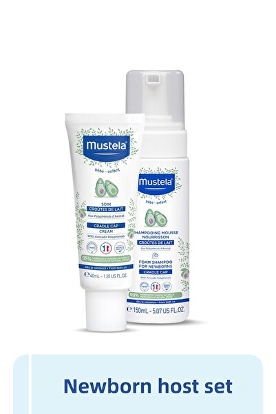 Mustela مجموعة كوناك لحديثي الولادة - شامبو رغوي مضاد لكوناك لحديثي الولادة 1...