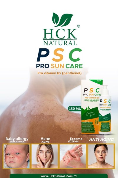 HCK NATURAL Psc 150 ml Pro Sun Care Intensive Moisturizing Skin Care Cream