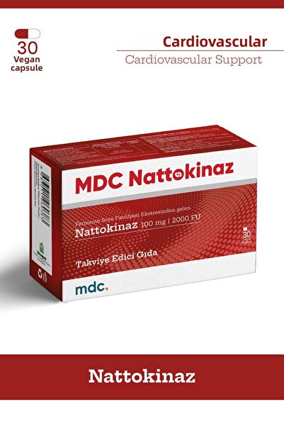 MDC 2000 Fu 30 Vegan Capsules Containing Nattokinase