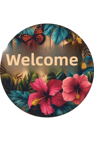 estölye Ornament pentru ușă de bun venit 2d Ornament pentru ușă cu imprimare ...