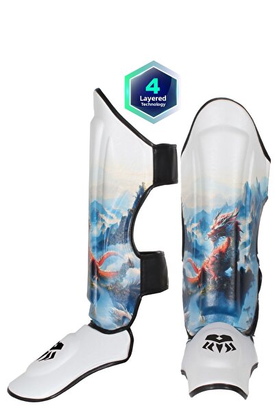 Wingriz واقي القدم للتدليك التايلاندي مطبوع رقميًا من البروفيسور Muay Thai