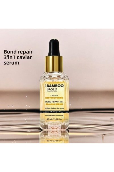 Bamboo Based Professional Caviar Bond Repair 3 in 1 Hair Care Serum 50ml