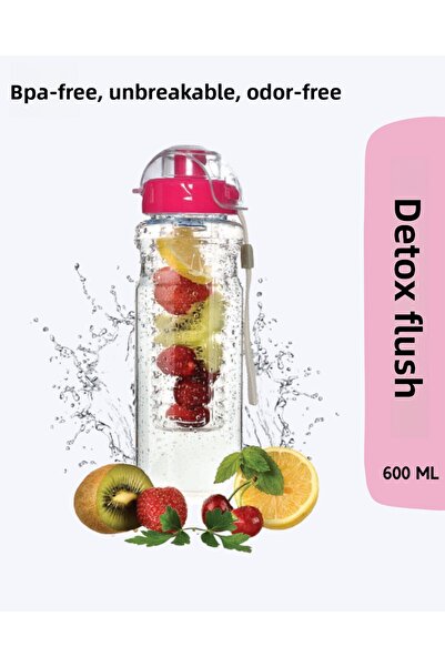 Çiftsan زجاجة ديتوكس بولي كربونات 600 مل