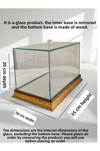 Glowvera صندوق هدايا الزفاف الذهبي للخطوبة والزفاف مقاس 35*20*20 سم مع قاعدة ...