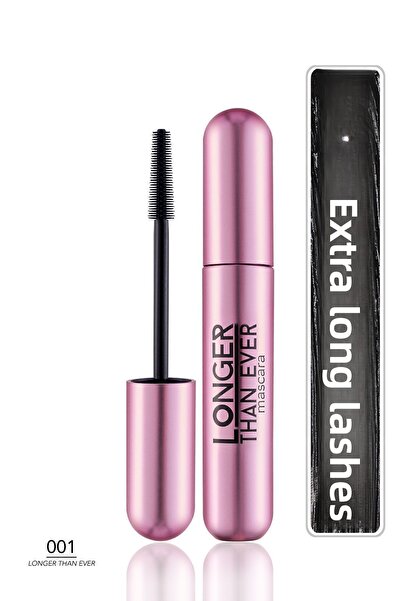 Flormar ماسكارا طبيعية لتطويل الرموش (أسود) - ماسكارا أطول من أي وقت مضى - 00...