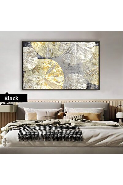 Harikabirev HARİKABİREV | MODEL GEOMETRIC BOEM ABTRACT GRI-AUR | TABLO DIN ST...