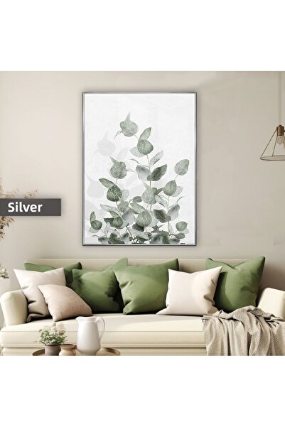 Harikabirev HARİKABİREV | MODEL DE PLANTĂ CU FRUNZE VERDE MOALE X1 | TABLA DE...