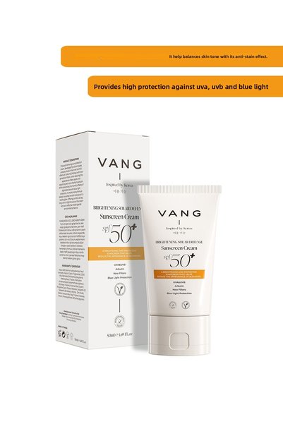 VANG Anti-Blemish Skin Tone Equalizing High Protection Pink Tinted Sunscreen |   Hyaluronic Spf 50+ 50 ml