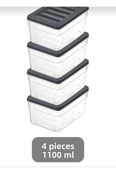 VİZYON Refrigerator Organizer Set Refrigerator Storage Container Diffuse Compatible Organizer Storage Container