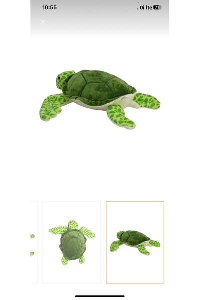 Toys Plush Caretta Turtle