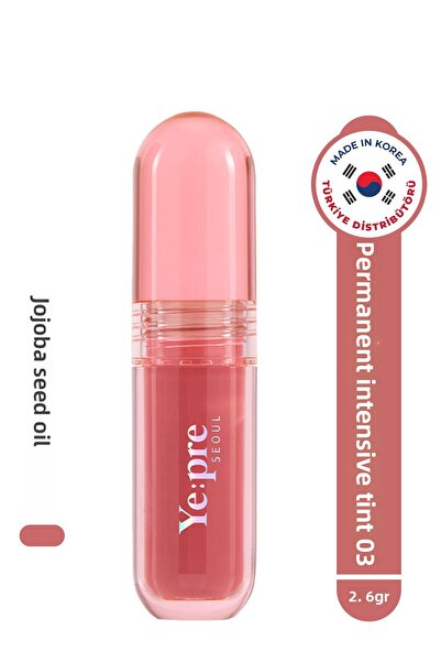 Ye:pre لون شفاه كوري غير لامع يدوم طويلاً، مخملي الملمس، مخملي مائي جميل 2.6 ...