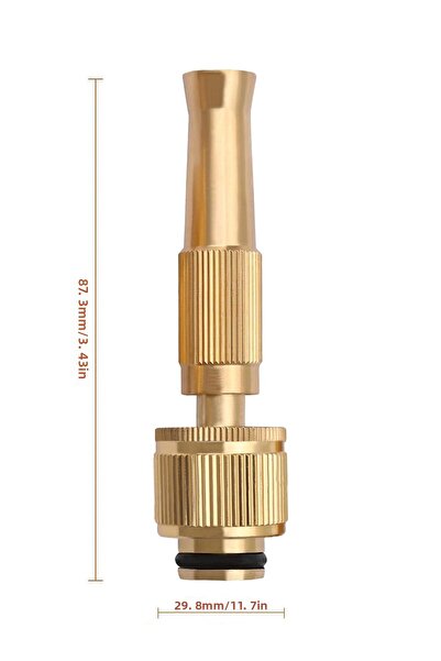 Factorial Garden Hose End Extending Hose Head Spray Head Adjustable Faucet End