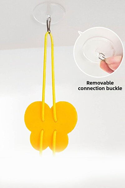 Fresh Moon Rattle Cat Toy Elastic Butterfly Pattern Fishing Rod Toy Fun Activity Drawstring Cat Game