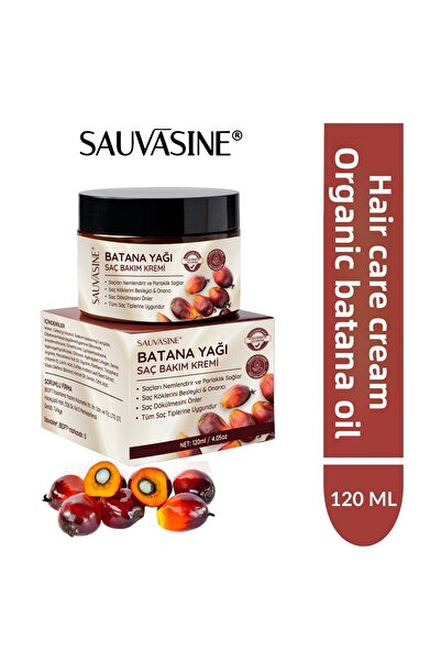 Sauvasine زيت باتانا (زيت باتانا) كريم العناية بالشعر 120 مل |   زيت باتانا العضوي ودعم الكولاجين