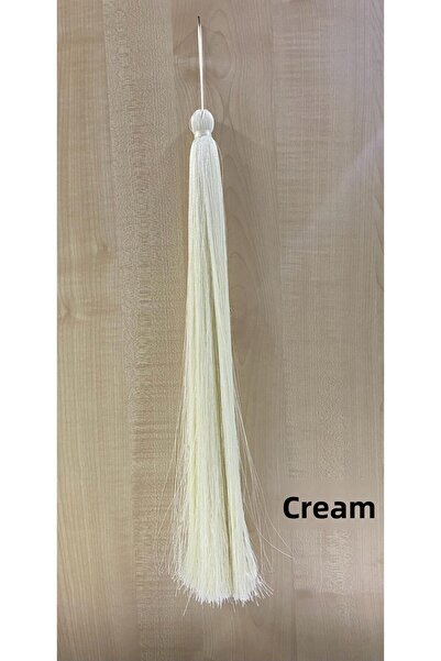 karantuhafiye Φούντα ραμμένη / Μακριά φούντα / 40 εκ.