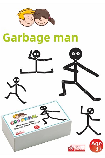 do toys لعبة النشاط التعليمي بيونيك مان تراش مان