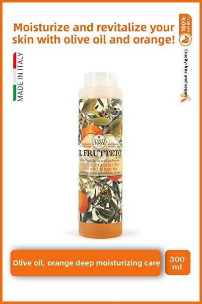 Nesti Dante Il Frutteto Olive Oil Tangerine Shower Gel 300 ml |   Citrus and ...