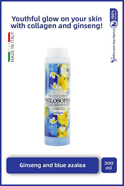 Nesti Dante Philosophia Collagen Shower Gel 300 ml |   Collagen and Ginseng |...