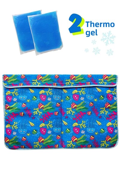 Havhav Medium Large Breed Dog Cooling Mat 70X50 |   Cooling Dog Mat Bed with 2 Thermo Gel