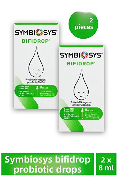 bıocodex Symbiosys Bifidrop Probiotic Drops 8 ml 2 Pieces