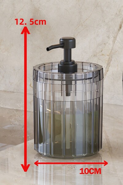 Pufwin Home مجموعة موزع الصابون السائل الكبير الحجم XL بحجم 700 مل، موزع منظف، موزع شامبو، مدخن