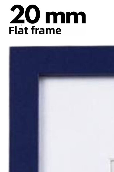 CreaWitch 20Mm-50X70 cm Transparent Pvc Li Glassless Photo 1000 Piece Puzzle Document Frame Horizontal Vertical Hanging