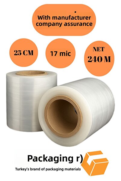 Ambalage فيلم مطاطي مقاس 25 سم، شبكة مطاطية فائقة المرونة، شبكة مطاطية مقاس 2...