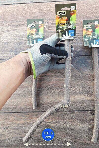 Vixpet Venty 3-Piece Natural Parrot Stump | Sultan, Muhabbet, Forpus, Sevda, Paradise, Lori, Monk - M522