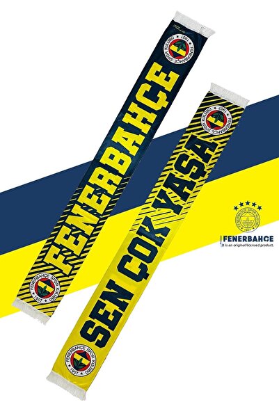Fenerbahçe Original Longslive Satin Shawl Scarf