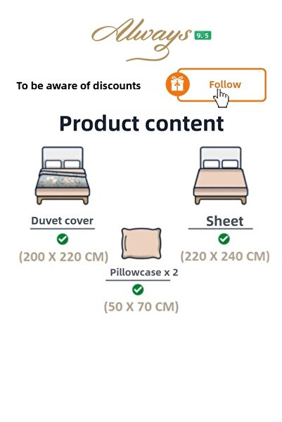 Always Ranforce Elastic Double Zebra Duvet Cover Set