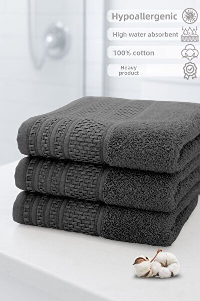 Vionel Home Softure 3-Piece Hand Face Towel |   Daily Use |   50X90Cm |   Soft, Durable, Quick Dry