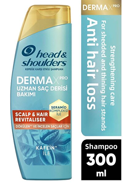 Head&Shoulders Revitaliser Scalp & Hair Shampoo - Anti-Hair Loss and Dandruff Caffeine and Ceramide