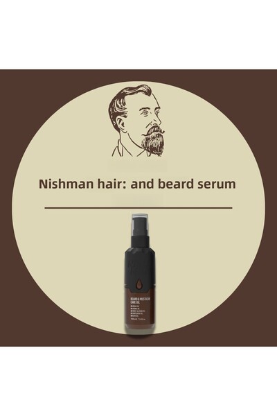 NISHMAN Plumping and Revitalizing Hair Beard Serum 100 ml