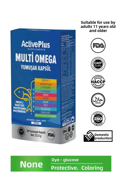 activeplus 멀티 أوميغا 30 كبسولة طرية