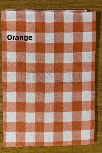 Fırsato مفرش طاولة منقوش مربع ملون مقاس 160×160 سم