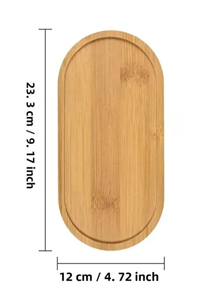 WAPPA 1 Piece Oil Pot Stand, Liquid Soap Stand, Glass Bottle Base Wooden Oil Pot Stand