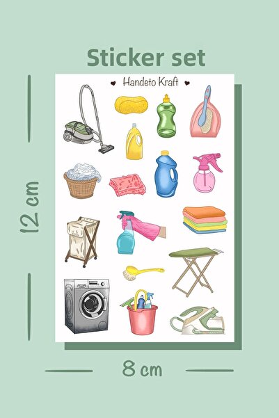 Handeto Kraft Αυτοκόλλητο καθαρισμού, αυτοκόλλητο προγραμματιστή, αυτοκόλλητο...