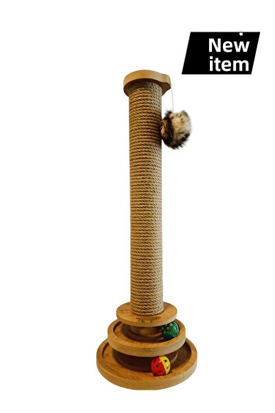 RealWood Cat Scratching Stick and Toy