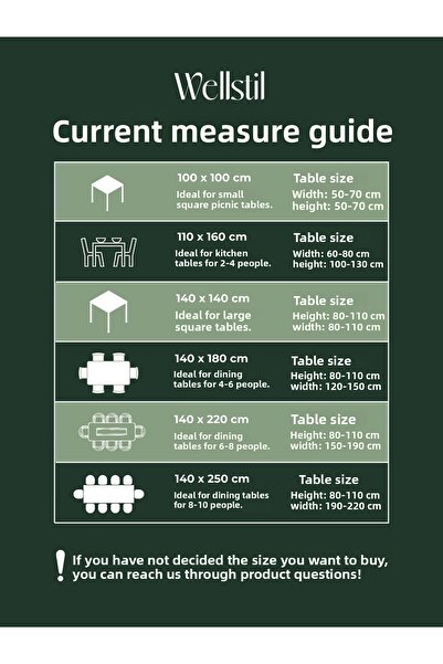 Wellstil Premium | Linen Ruffled Cinnamon Tablecloth