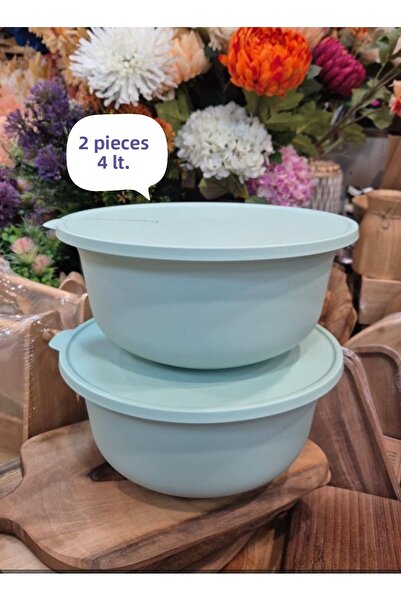 Tupperware 2 Pieces 4 Lt Aloha.
