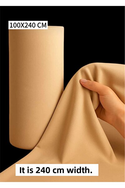 ÇIQRIK HOME غطاء لحاف قطني بطانة قماش قطني العرض: 240 سم غطاء لحاف، ملاءة سري...