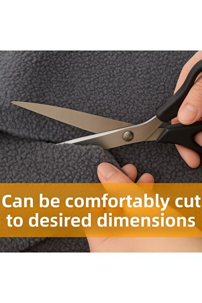 BEYLİNİ Welsoft Plush Fabric Double Sided Washable Cuttable Sofa Blanket Cushion Cover 180X100