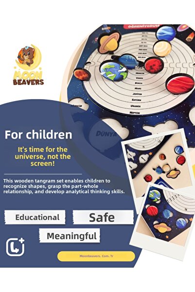 Moon Beavers Our Wooden Solar System - Educational, Tutorial, and Developing ...
