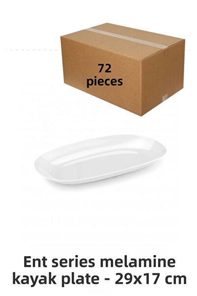 BARITCIOGLU Plate for Kayaks Melamine Ent Series 29 cm 72 Pcs