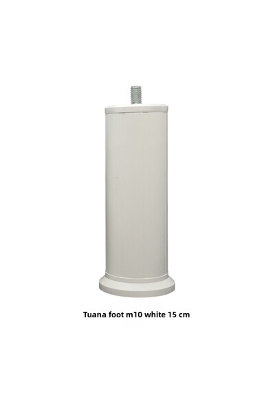 Adilon TUANA AYAK 15cm cu șurub M10 alb